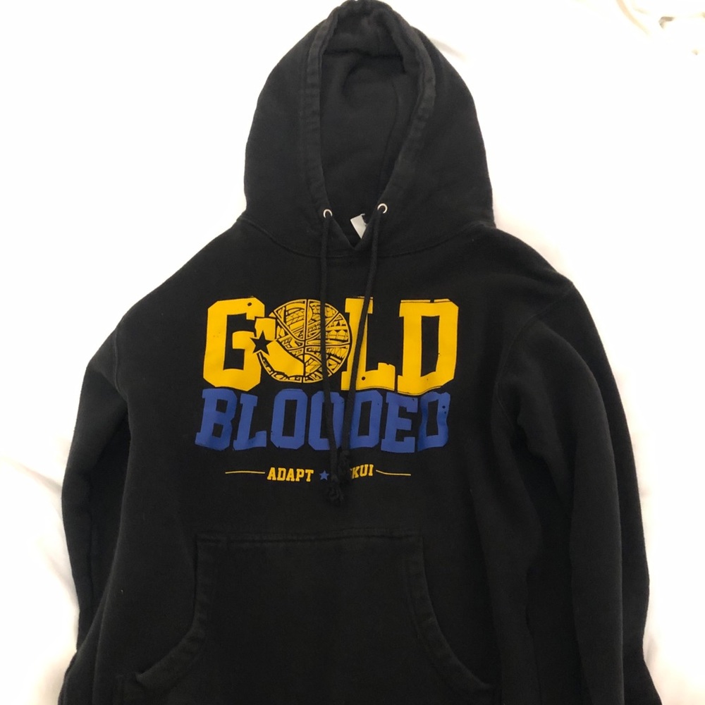 Adapt x cukui gold blooded hoodie sz small
